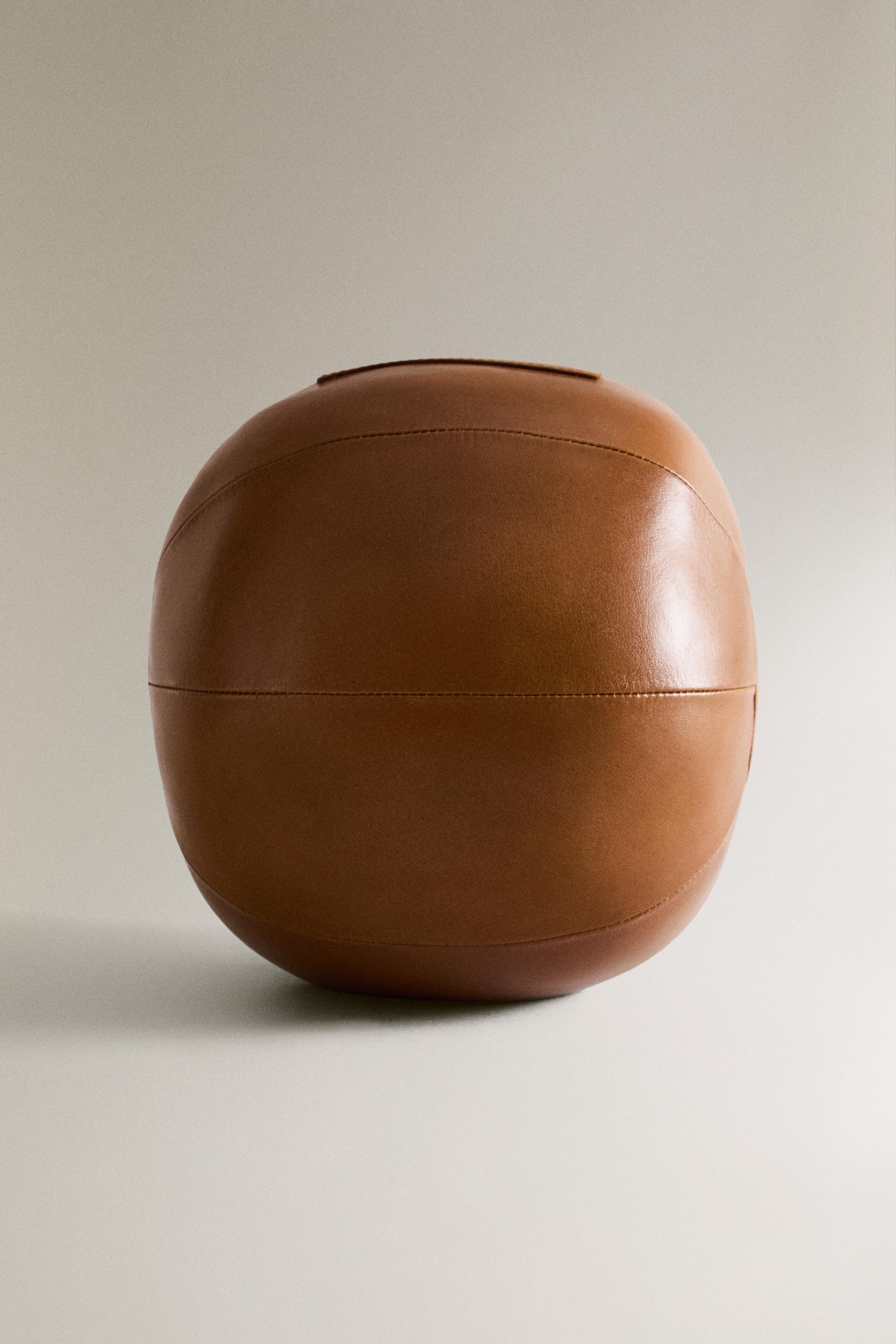 LEATHER MEDICINE BALL FOR SPORT